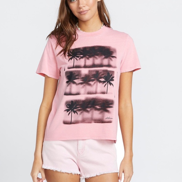 VOLCOM Beachy Coastal Graphic TEE NWT XS - Picture 2 of 7